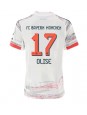 Billige Bayern Munich Michael Olise #17 Bortedrakt Dame 2025-26 Kortermet